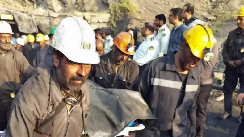 مرگ ۶ کارگر معدن طرزه دامغان