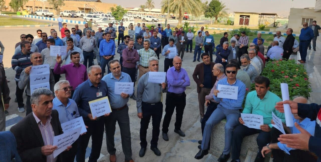 مقابله مشترک با غارت منابع صندوق بازنشستگان نفت از طریق ادغام، از اهرم های مهم گسترش جنبش مطالباتی در چشم انداز پیش&nbsp;رو