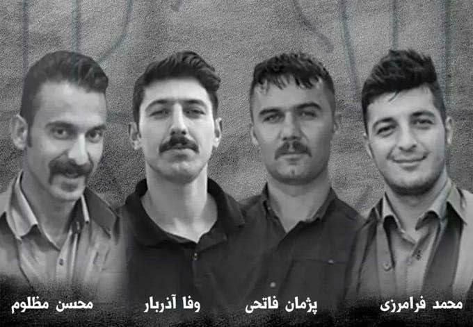 از تجمع اعتراضی خانواده‌های دادخواه چهار  زندانی محکوم به اعدام  در مقابل زندان اوین حمایت&nbsp;کنیم