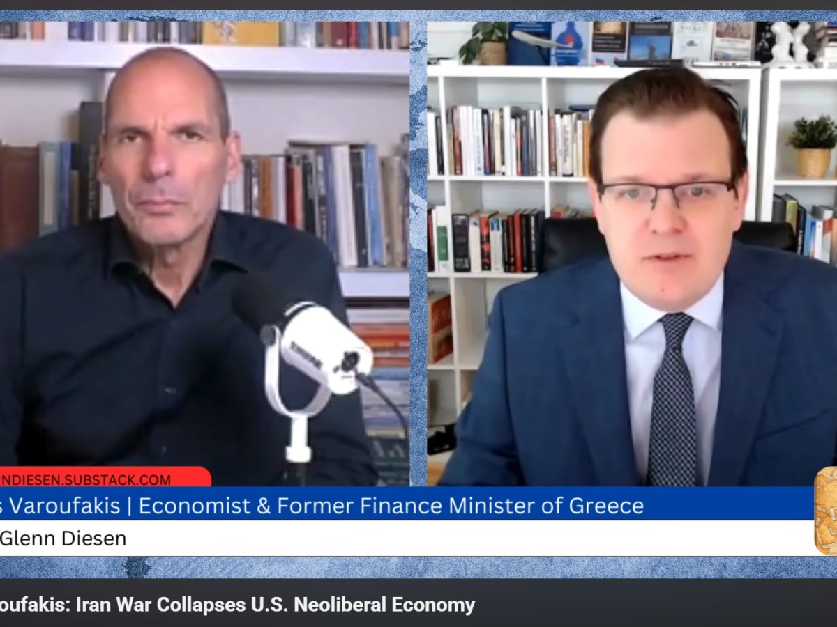یانیس واروفاکیس: جنگ با ایران و فروپاشی اقتصاد&nbsp;نئولیبرال