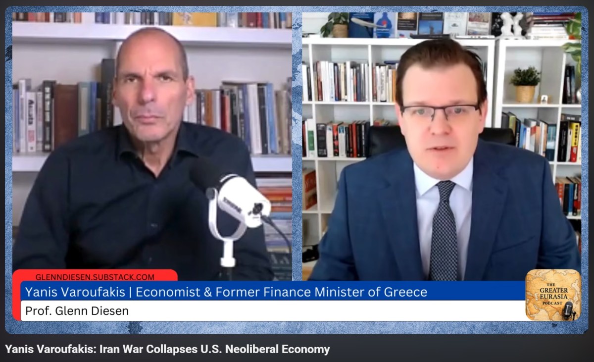 یانیس واروفاکیس: جنگ با ایران و فروپاشی اقتصاد&nbsp;نئولیبرال