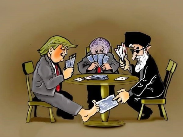 کاریکاتورهائی از پشت پرده ی مذاکرات و جنگ – (هنر علیه&nbsp;جنگ)