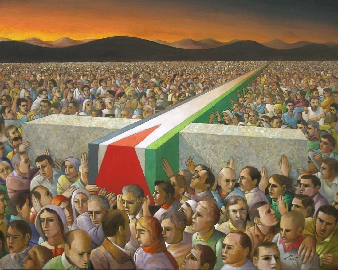 سلیمان منصور؛ نقاشی که فلسطین را بر دوش&nbsp;کشید